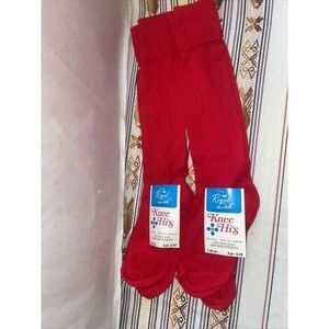 Vintage Nylon Knee Hi‎ Girls Socks Sz 8